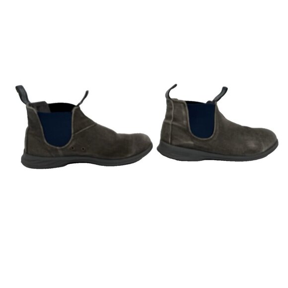 Blundstone Gray Canvas Chelsea Boots Pull On Lightweight Limited Edition size 11 - Picture 6 of 12